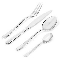 photo Alessi-Caccia Cutlery set in 18/10 stainless steel 1